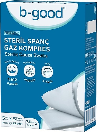 B-good Gaz Kompres 7,5 Cm*7,5 Cm 25 Li 7705