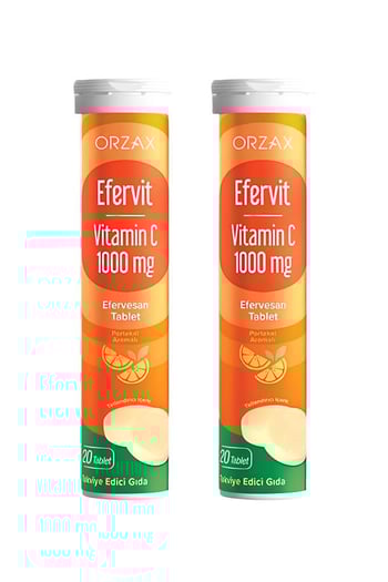 Ocean Efervit Vitamin C 1000 mg 20 Efervesan Tablet + 20 Tablet