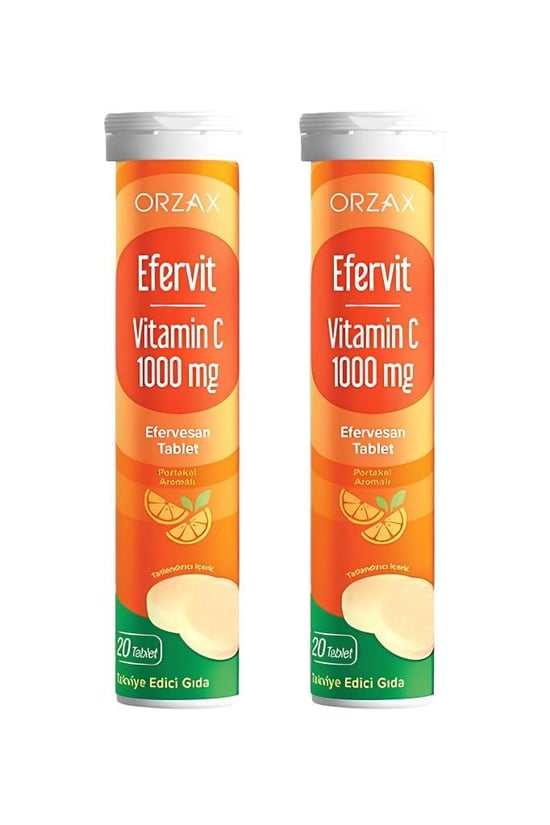 Ocean Efervit Vitamin C 1000 mg 20 Efervesan Tablet + 20 Tablet
