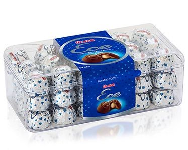 Ülker Ece Bayram Çikolatası 458 gr Bütün Fındıklı Sütlü