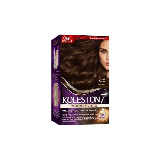 Koleston Supreme Set Boya 3/0 Koyu Kahve