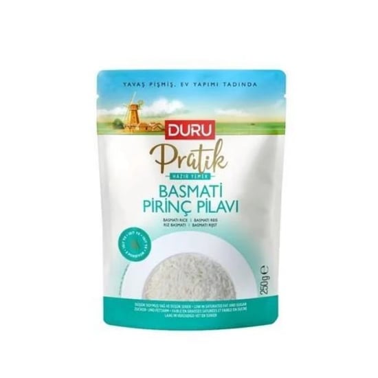 Duru Pratik Hazır Yemek Basmati Pirinç Pilavı 250 gr