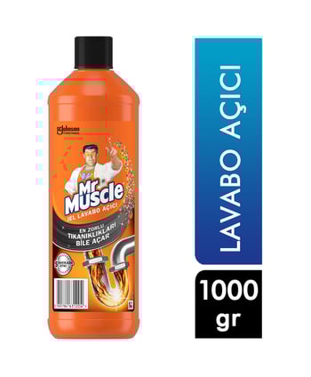 mr muscle, mister masıl, mr mucsle, lavabo açıcı, gider açıcı, Mr. Muscle jel Lavabo Açıcı fiyat, Mr. Muscle jel Lavabo Açıcı satın al