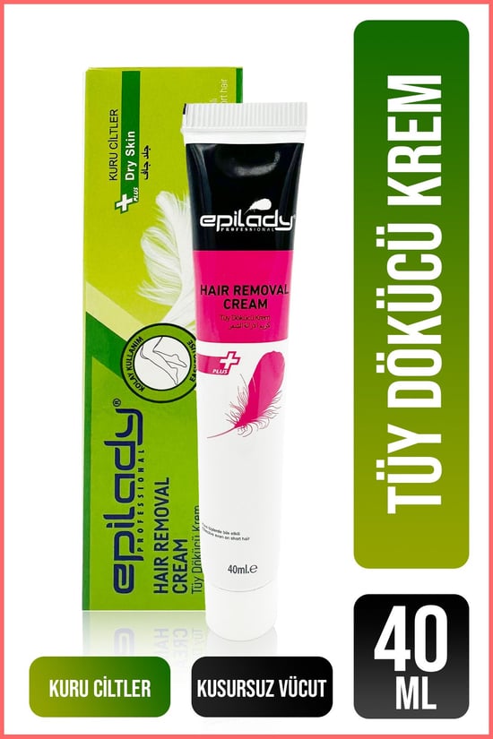 Epi̇lady Tüy Dökücü Krem 40 Ml Kuru Ci̇ltler 