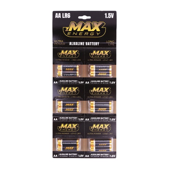 ZMAX ENERGY ALKALİN AA KALEM PİL 12Lİ KARTELA