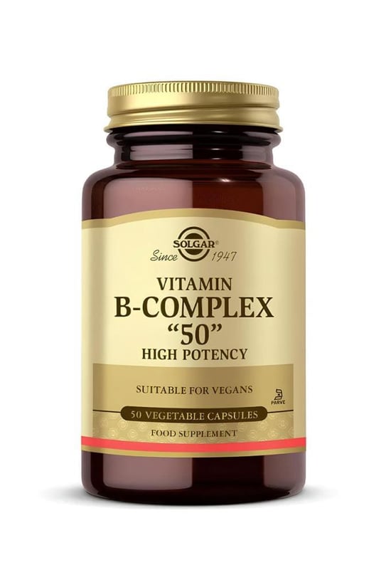 Solgar Vitamin B-Complex 50 50 Kapsül