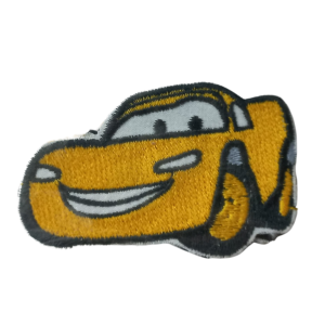 P Parla Aplike Ütü İle Yapışan Araba Hardal Arma 3x4 cm