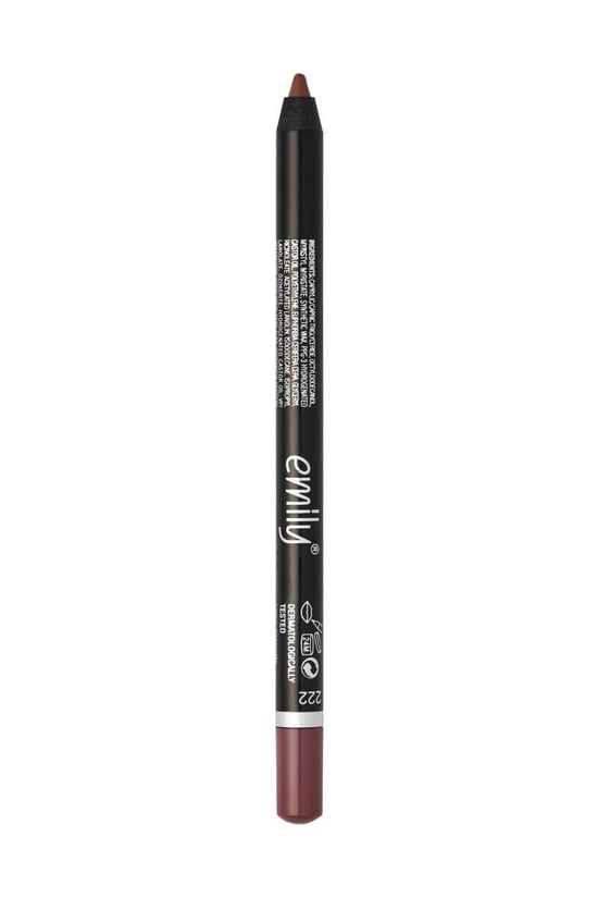 Emily Long Lasting Lip Pencil - 222 - Dudak Kalemi - Kahverengi