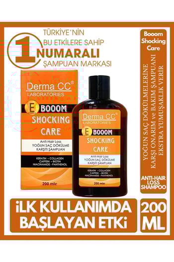 Derma CC LABORATORIES  Yoğun Dökülme Karşıtı Şampuan 200 Ml
