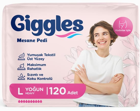 Giggles Kadın Mesane Bezi L Yoğun 10 Lu