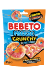 Bebeto Freeze Peach Rings 35g
