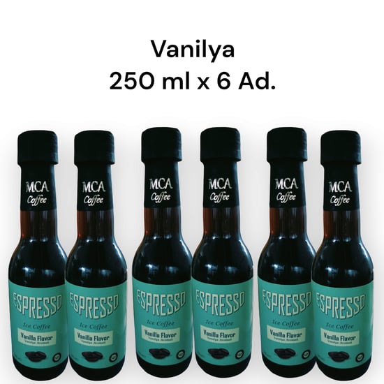 Mca Espresso Soğuk Kahve (Vanilya) 250 ml x 6 adet