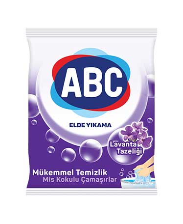 ABC Elde Yıkama Toz Çamaşır Deterjanı 600 gr Lavanta Tazeliği
