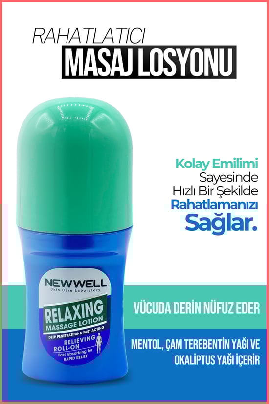 New Well Rahatlatıcı Masaj Losyonu 50 ML