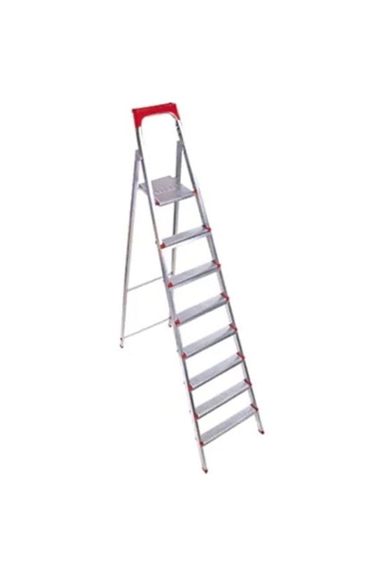 7+1 Basamaklı Profil Merdiven (Ev, bahçe, işyeri için uygun)