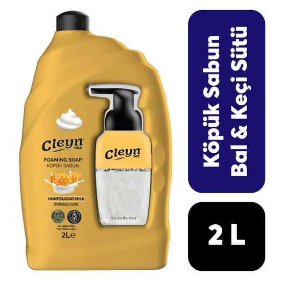 Cleyn Bal & Keçi Sütü Köpük Sabun 2 lt