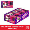 First Sensations Ahududu & Karadut Aromalı Sakız 27 gr - 12 Adet