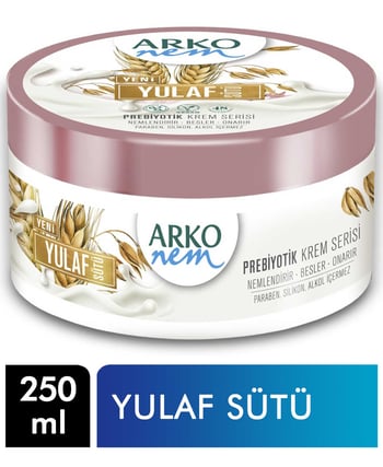 Arko Nem Yulaf Sütü Krem Prebiyotik 250 ml