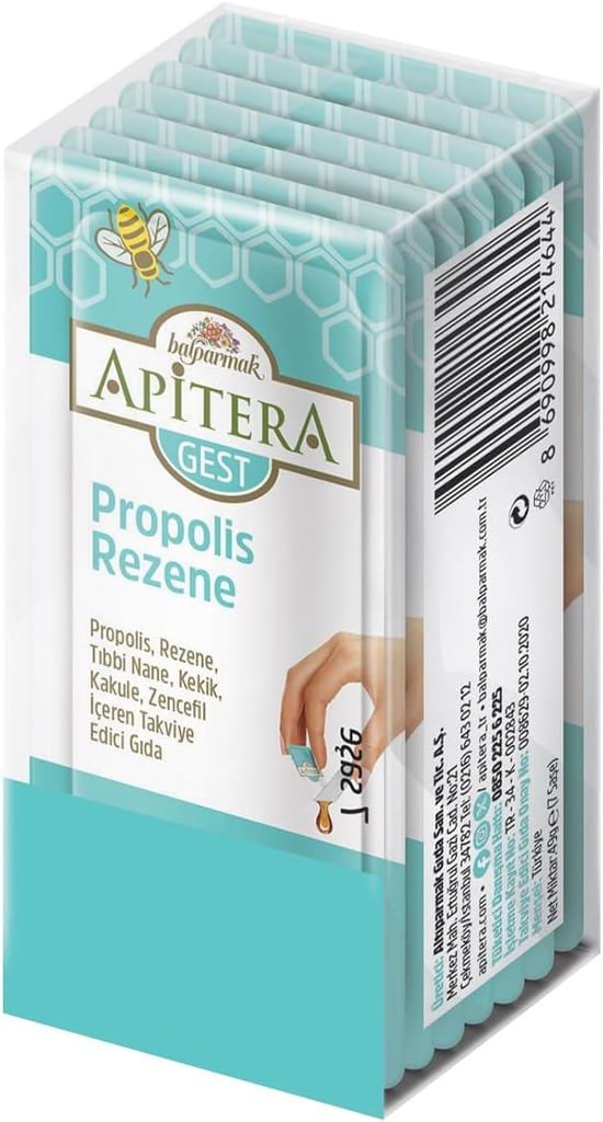 Balparmak Apitera Gest 7 Saşe x 7 g ( Propolis, Rezene, Tıbbi Nane, Kekik, Kakule, Zencefil )