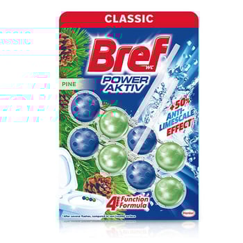 Bref Power Aktiv Klozet Blok Çam Kokulu 2'li Paket
