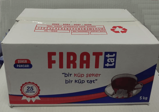 Fırat Küp Şeker 5 Kg