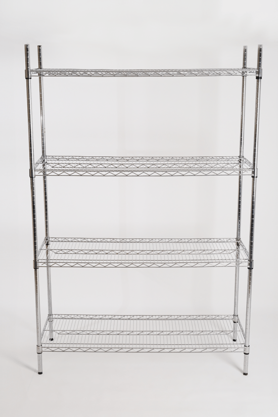 Tel 4 Katlı Krom Kaplama Ünite