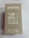 Siveno %100 Doğal Roll-on Beyazlatıcı Etkili Deodorant Ter Kokusu Önleyici Bitkisel Lekesiz Vegan 50 ml