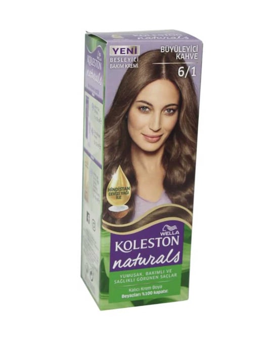 Koleston Naturals Saç Boyası no 6/1 Büyüleyici Kahve