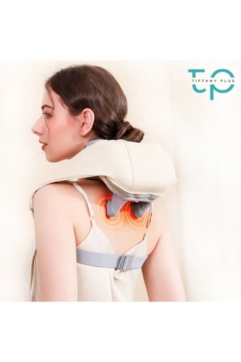 Tiffany Şarjlı Ovmalı Isıtmalı Boyun Sırt Masaj Aleti