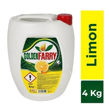 Gold Farrym Limon Kokulu Bulaşık Deterjanı 4kg