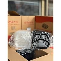 3 Gözlü Kapaklı Pilav Kabı 50'li