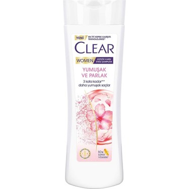 Clear 200 Ml Women Yumuşak Ve Parlak Kepeğe Karşı Etkili
