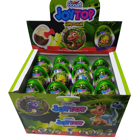 グッズBB1 Bonart Dinazor Oyuncaklı Çikolatalı Yumurta 20 Gr (Büyük Boy)