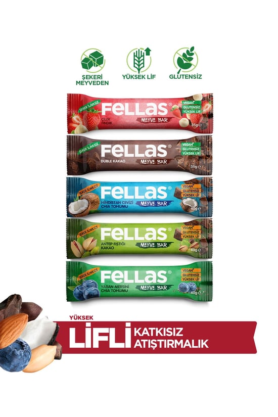 Fellas Meyve Bar Deneme Paketi x 5 Adet