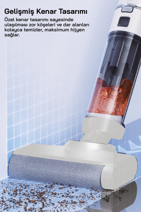 Sinbo Sfc-4101 Islak-Kuru Yüzey Temizleyici-Beyaz