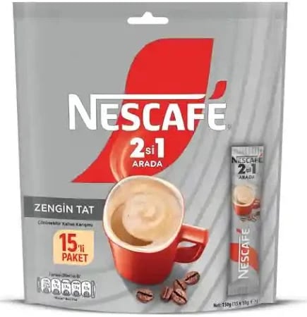 Nescafe 2+1 15'Li Poşet 10 Gr
