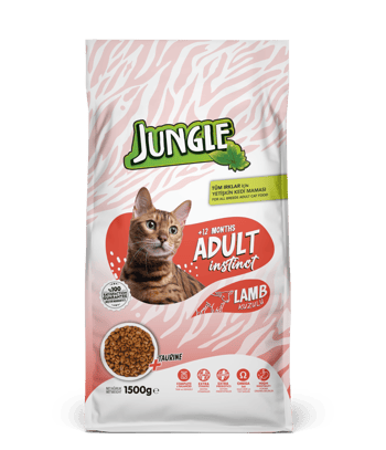 Jungle 1,5 Kg Kuru Kedi Maması Yetişkin Kuzu Etli Jngp-022