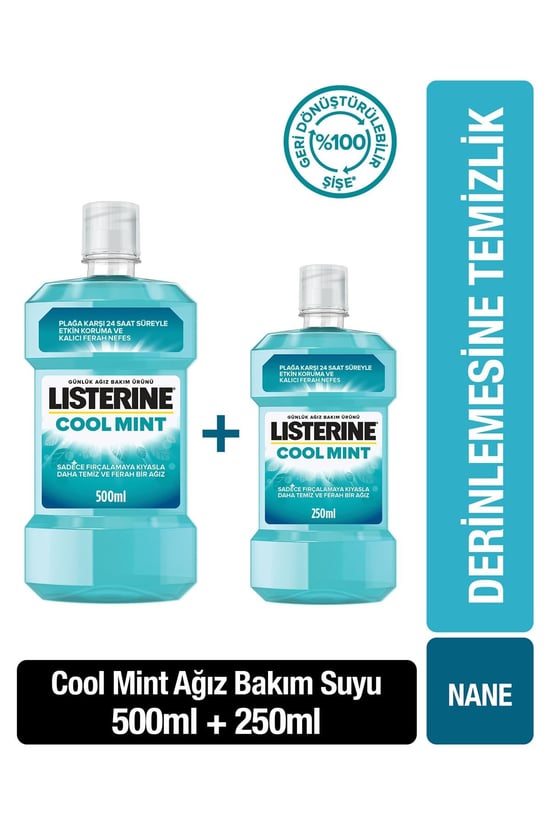 Listerine Cool Mint 500+250 Ml