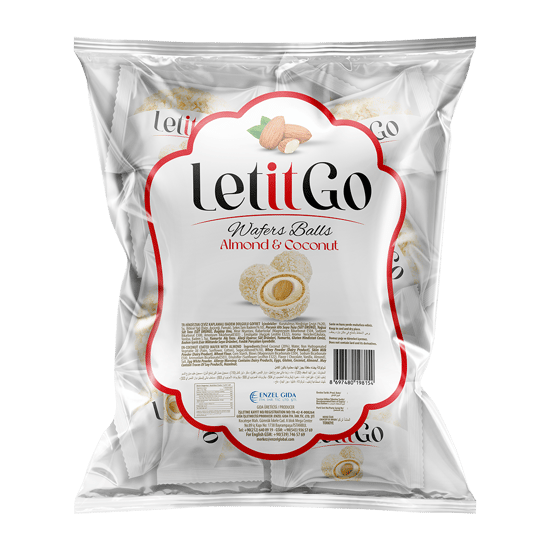Let It Go-Top Çikolata Badem-H.Cevizli 500 GR.