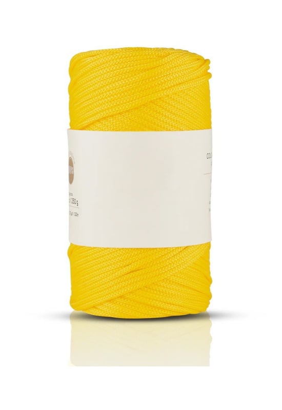 P Parla Makrome İpi 3mm Polyester Açık Sarı