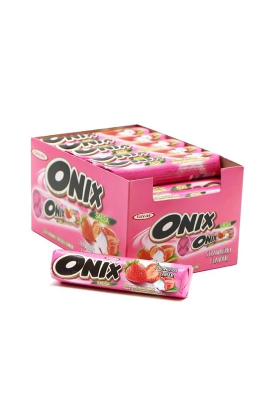 Tayaş Onix Salsa Çilekli Sert Şeker 22,4 Gr