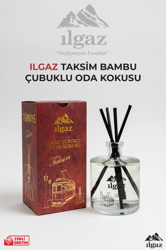 Ilgaz Taksim Bambu Çubuklu Oda Kokusu 500 ML | Türkiye Serisi