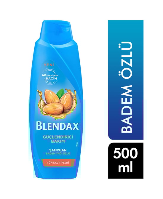 Blendax Şampuan 500 ml Badem Yağı Özlü