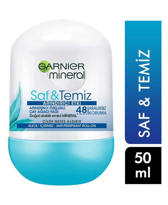 Garnier Saf & Temiz Mineral Roll On 50 ml