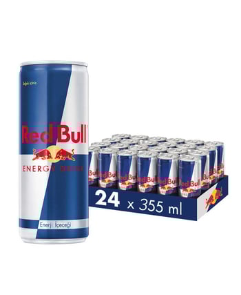 Redbull, red bull, enerji, içeceği, enerji içeceği, mavi kutu, avantajlı paket, kanatlandırır, red bull 355 ml, red bull 24lü koli,redbul,