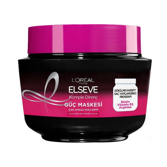 Elseve Argi̇ne Di̇rebç X3 Saç Maskesi̇ 300 Ml