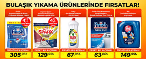 Bulaşık Yıkama Ürünlerinde Dev Fırsatlar! kampanya resmi