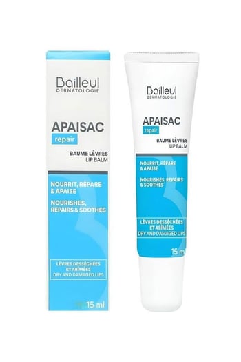 Biorga Apaisac Nemlendirici Dudak Kremi 15 ml