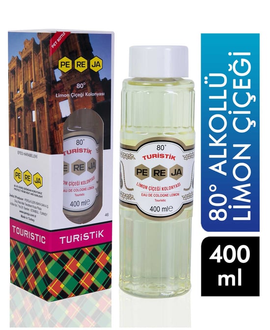 Pereja 80° Alkollü Kolonya 400 ml Limon Çiçeği