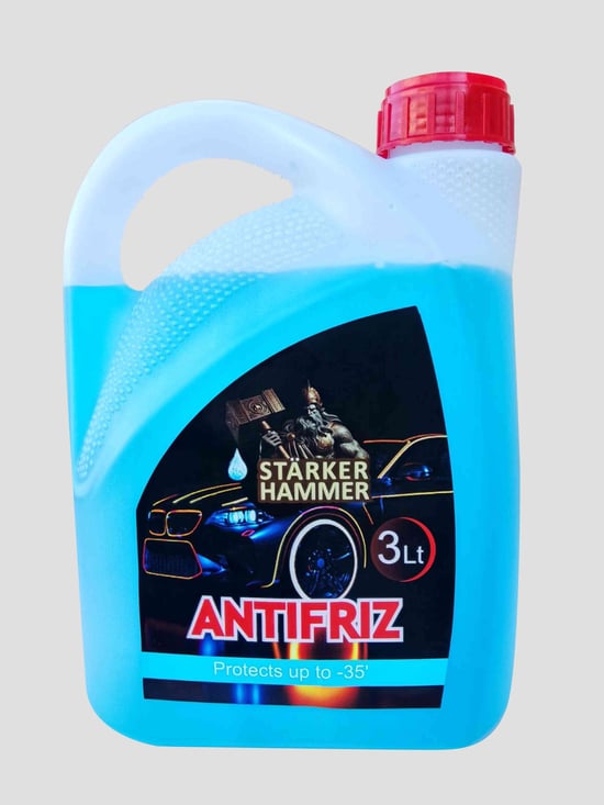 Stärker Hammer Araç Motor Radyatörü 4 Mevsim -37 C 3 Lt Antifiriz